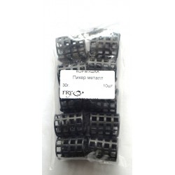 Годівниця пікерна кругла фарбована, метал, вага 30г